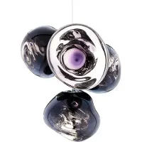 Tom Dixon Melt Chandelier pieni kattokruunu LED 103 cm Savu
