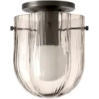 Gubi Seine kattovalaisin Ø 17,2 cm Brass-smoke