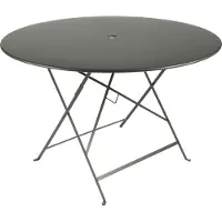 Fermob - Bistro Table Ø 117 cm, Rosemary - Ulkotilojen ruokapöydät - Vihreä - Metalli