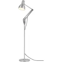 Anglepoise Lattiavalaisin , Type 75, Metallinsävyinen, Olohuone, Metalli, Teollinen