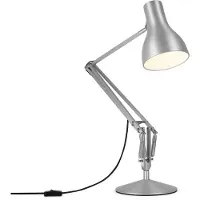 Anglepoise Led pöytävalaisin Type 75, Kromi/hopea, Työhuone/toimisto, Alumiini, Teollisuus