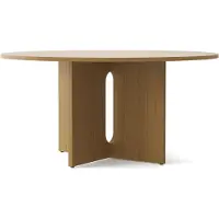 Audo Copenhagen Androgyne-ruokapöytä tammi - Ø150 cm