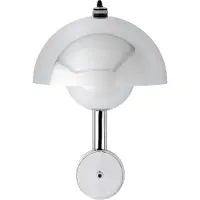 &tradition Flowerpot VP8 seinävalaisin Chrome-plated