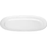 Georg Jensen Koppel soikea tarjoiluvati 31 cm, valkoinen