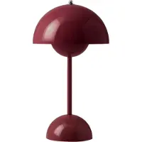 &tradition Flowerpot VP9 kannettava pöytävalaisin, dark plum