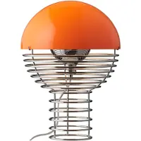 Verpan Pöytävalaisin , Wire Large, Metallinsävyinen, Olohuone, Metalli, Design