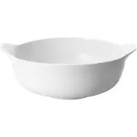 Georg Jensen Koppel tarjoilukulho large Ø22 cm Valkoinen