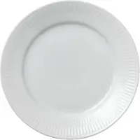Royal Copenhagen - White Fluted Lautanen 19 cm
