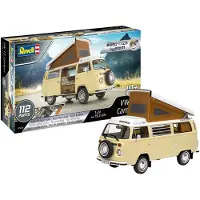 Revell Easy-Click 07676 VW T2 Camper 1:24 mittakaavan rakentamaton/esiv ritetty/napsautettava (ei-liimattava) muovimallisarja