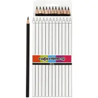 Creativ Company Triangular colored pencils - Musta 12pcs.