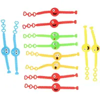 LG-Imports Bracelet Smile Face Color set of 12pcs.