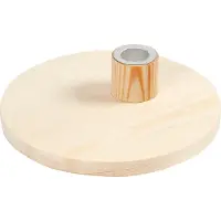 Creativ Company Puinen kynttilänjalka
