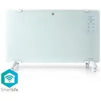 Nedis Wifi keraaminen 1500W PTC-tuuletinlämmitin