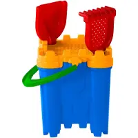 Cavallino Toys - Cavallino Castle bucket set 4 pieces.