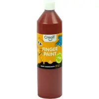 Creall Finger Paint Preservative Free Brown 750ml