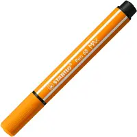 Stabilo Pen 68 MAX - Fibre-tip Pen with Thick Chisel Tip - Orange