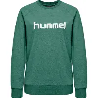 Hummel Go Cotton Logo Collegepaita - Vihreä Nainen, koko XX-Large