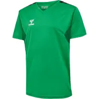 Hummel Hmlauthentic Pl Jersey S/S Kids - Green - 128