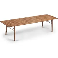Skagerak Ballare Ruokapöytä 90x196-296 cm Tiikki
