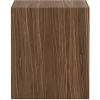New Works Mass sivupöytä 40x40x47 cm Walnut
