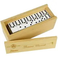 Fournier Domino Chamelo Selluloidi Puinen Pelilauta Peli