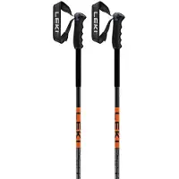 LEKI Pitch Back Laskettelusauvat koko 135 cm väri black/grey