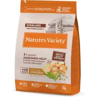 Nature´s Variety 3kg Selected Sterilised vapaana kasvanut kana Nature's Variety kissa
