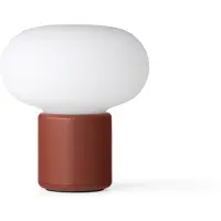 New Works Karl-Johan ladattava pöytävalaisin, earth red