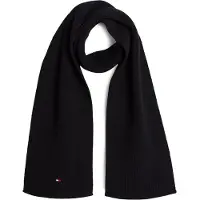 Tommy Hilfiger Small Flag Scarf - Black - ONE SIZE