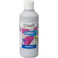 Creall Glitter Paint Silver 250ml