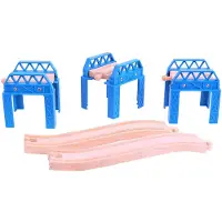 Bigjigs Wooden Rail - Bridge Parts 3 pcs.
