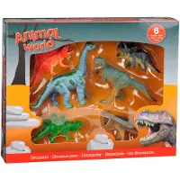 Johntoy - Dinosaurs Giftbox 6 pcs.