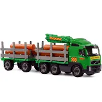 Cavallino Toys Cavallino Volvo Timber Transport Truck with Trailer