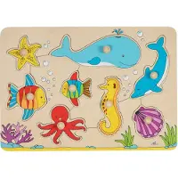 Goki Stud Puzzle Underwater World 8pcs. Puu