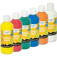 Creall Finger Paint Set Preservation-free 6x250ml