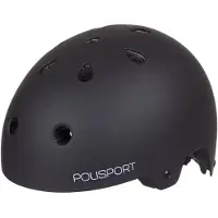 Polisport Move Kypärä - - Urban Pro - Musta - Koko 55-58 - Quick Lock -järjestelmä