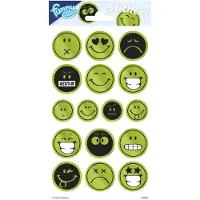 Totum Sticker sheet Reflective - Smiley face