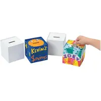 Colorations - Decorate your own Money Box Set of 12