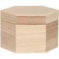 Playwood Decorate your own Box Hexagon