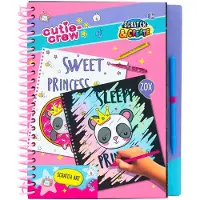 Canenco - Cutie Crew Scratch and Color Book