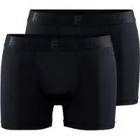 Craft Core Dry Boxer 3-Inch 2-Pack Tekokuitualusvaatteet Miehet koko XXL väri musta