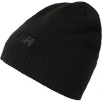 Helly Hansen Brand Beanie - Black - ONE SIZE