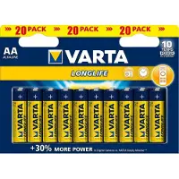 Varta Longlife AA 20 kpl paristo