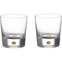 Orrefors - Intermezzo Kulta Double Old Fashioned Lasi 40 cl 2 kpl
