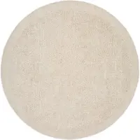 Kave Home Marely-matto valkoinen ⌀ 200 cm