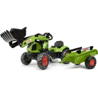 Falk Claas Arion 410 Kauhakuormaaja + Perävaunu