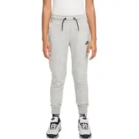 Nike Housut 'TCH FLC' meleerattu harmaa