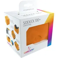 GameGenic Sidekick 100+ Convertible Deck Box, Orange