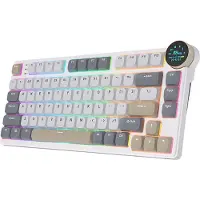 Royal Kludge N80 Pearly Dawn, Brown Switch, US