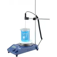 Vevor magneettisekoitinlevy, maks. 340 °C, 0–1500 RPM:n lämpölevy magneettisekoittimella, 20 litran lämpölevy LED-näytöllä, tukiteline ja sekoitussängyt mukana, 650 W:n lämmitysteho